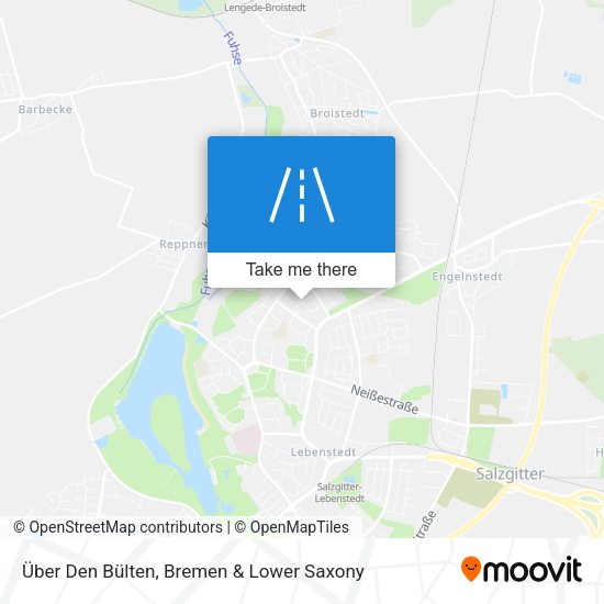 Über Den Bülten map