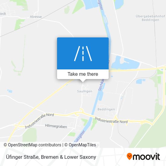 Üfinger Straße map
