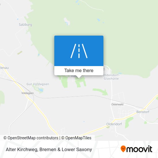 Alter Kirchweg map