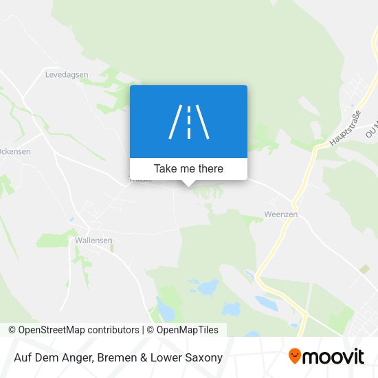 Auf Dem Anger map