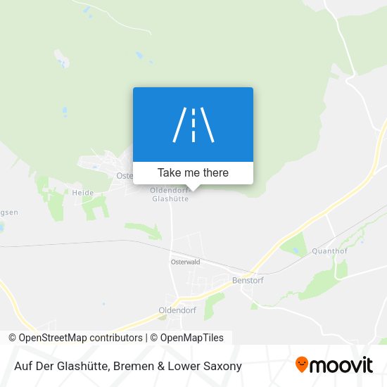 Auf Der Glashütte map
