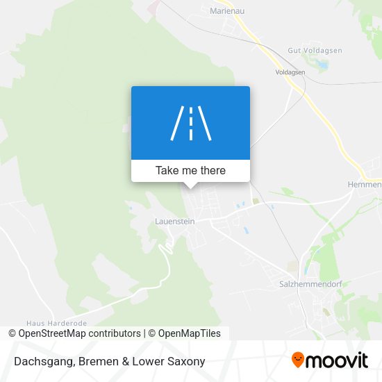 Dachsgang map