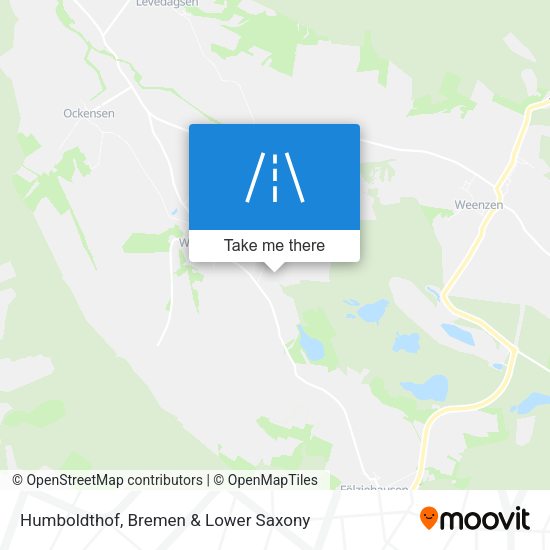 Humboldthof map