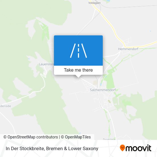 In Der Stockbreite map