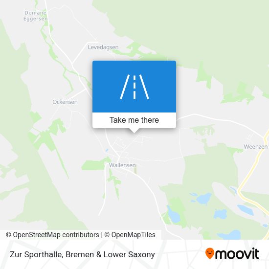 Zur Sporthalle map