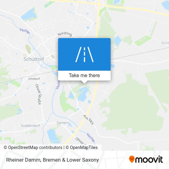 Rheiner Damm map