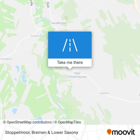 Stoppelmoor map
