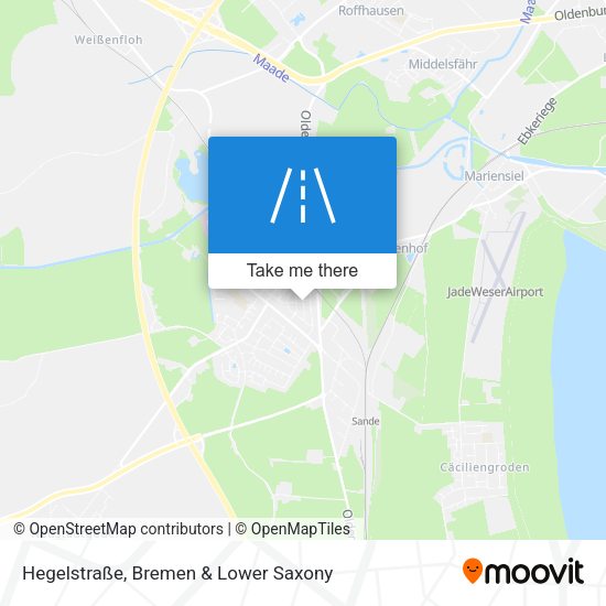 Hegelstraße map