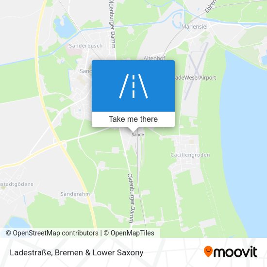 Ladestraße map
