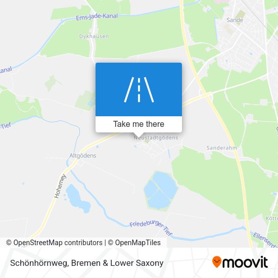 Schönhörnweg map