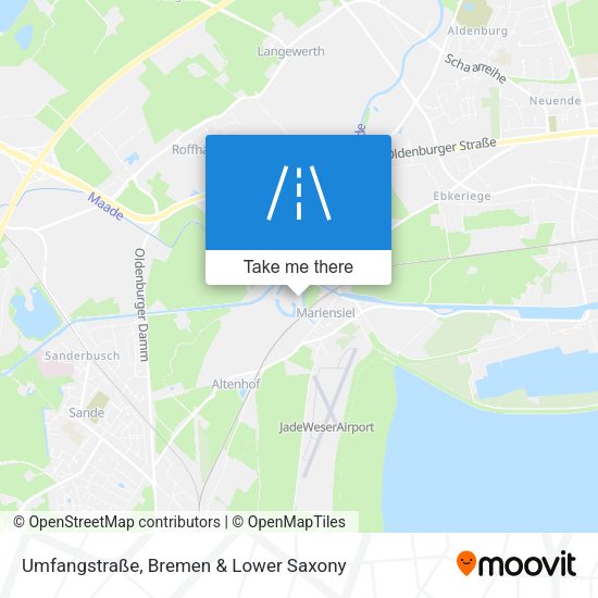 Umfangstraße map