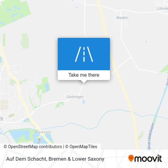 Auf Dem Schacht map