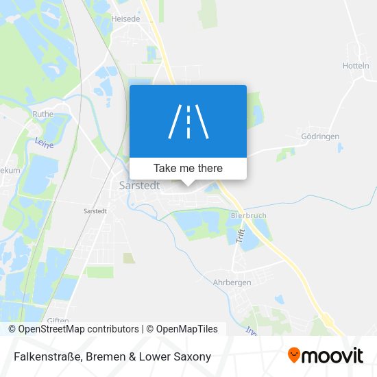 Falkenstraße map