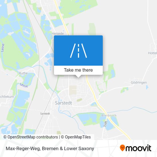 Max-Reger-Weg map