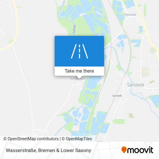 Wasserstraße map