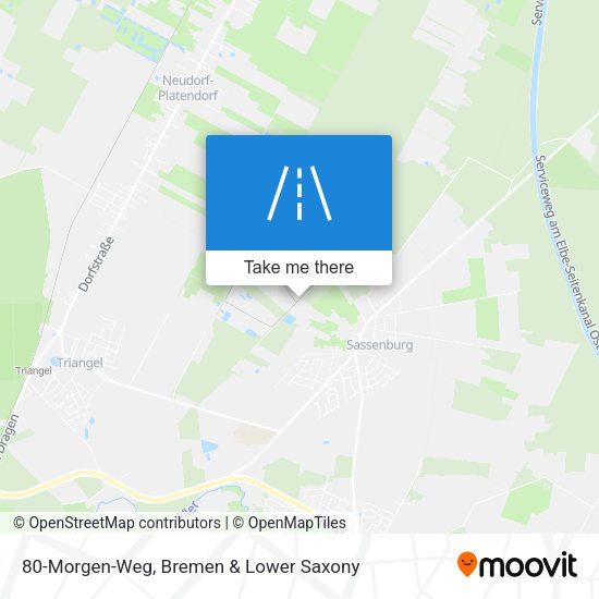 80-Morgen-Weg map