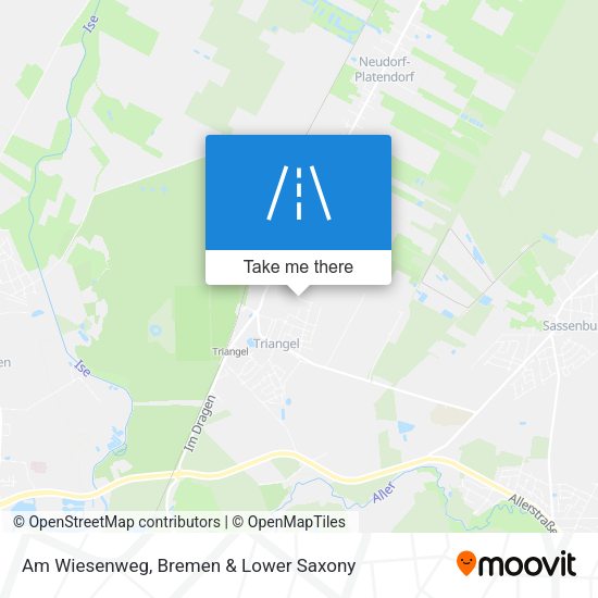 Am Wiesenweg map