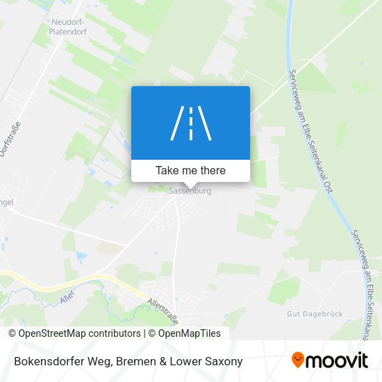 Bokensdorfer Weg map