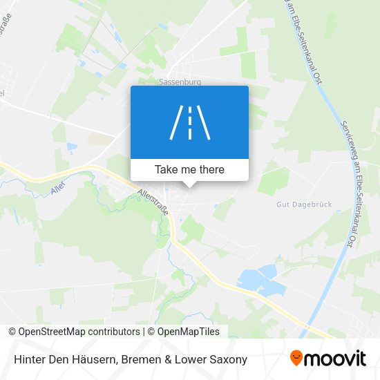 Hinter Den Häusern map