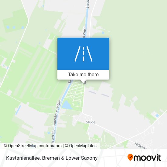 Kastanienallee map
