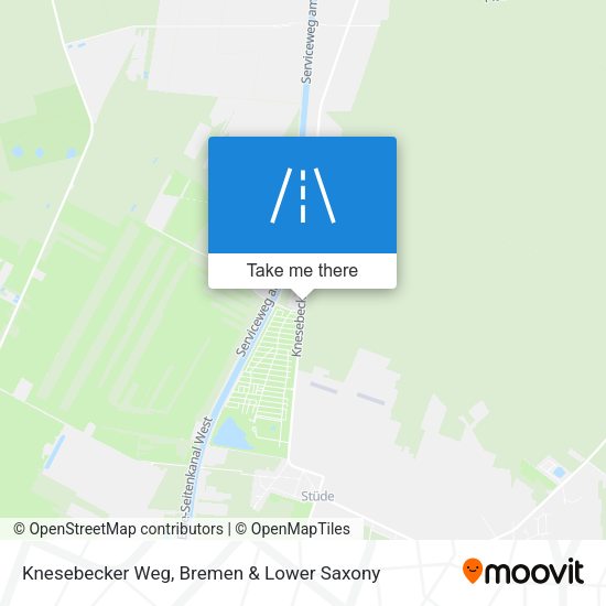 Knesebecker Weg map