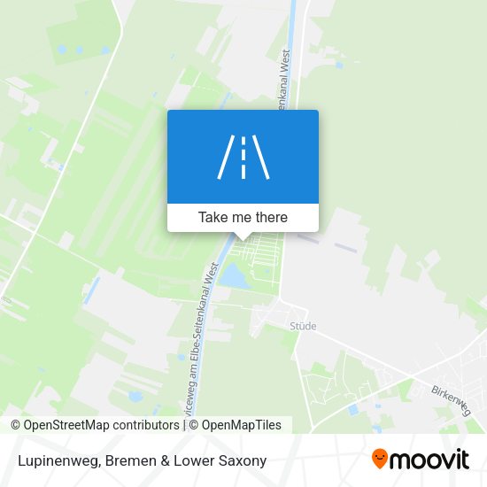Lupinenweg map