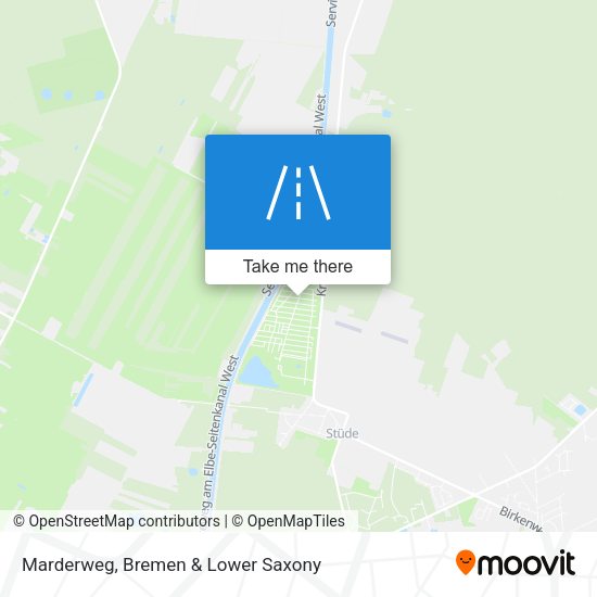 Marderweg map