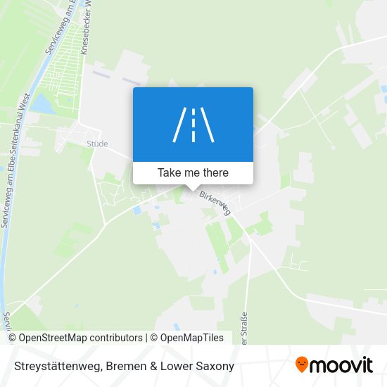 Streystättenweg map