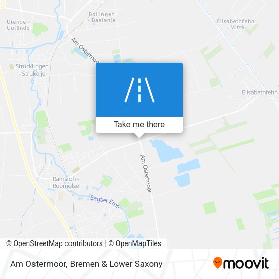 Am Ostermoor map
