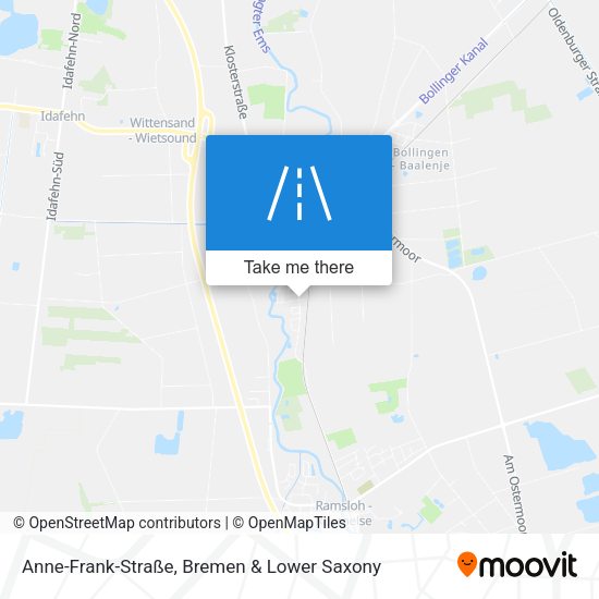 Anne-Frank-Straße map