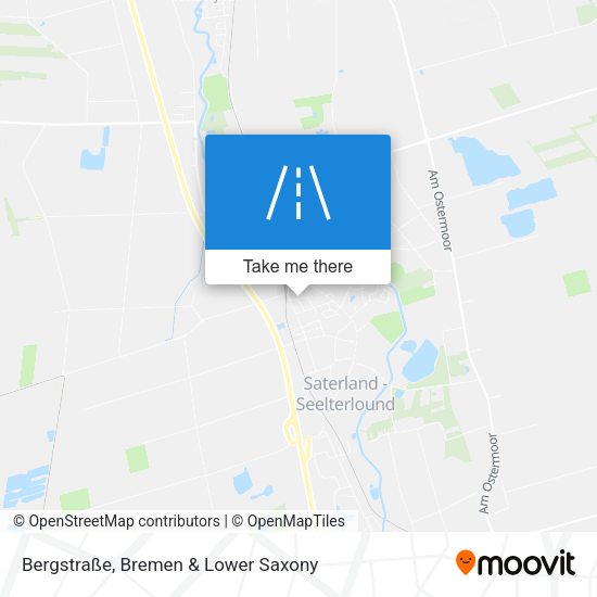 Bergstraße map