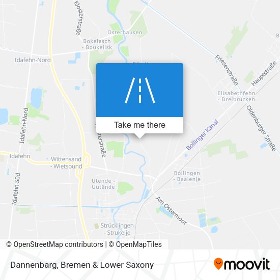 Dannenbarg map