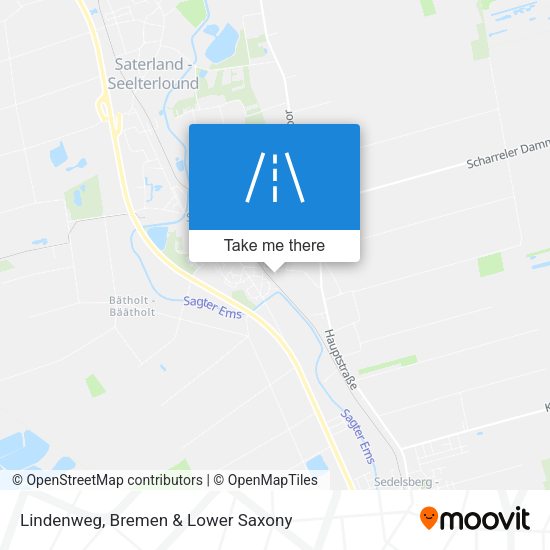 Lindenweg map