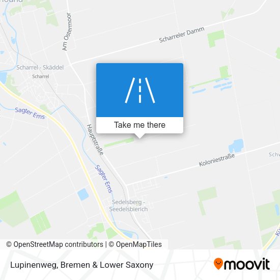 Lupinenweg map