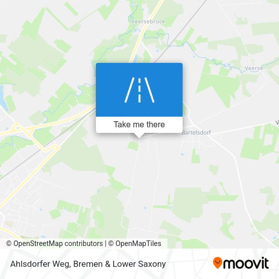 Ahlsdorfer Weg map