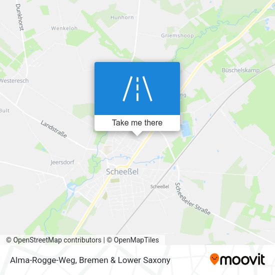 Alma-Rogge-Weg map