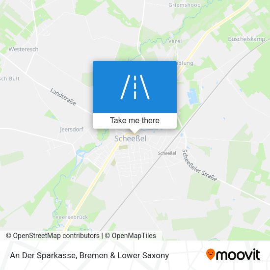 An Der Sparkasse map