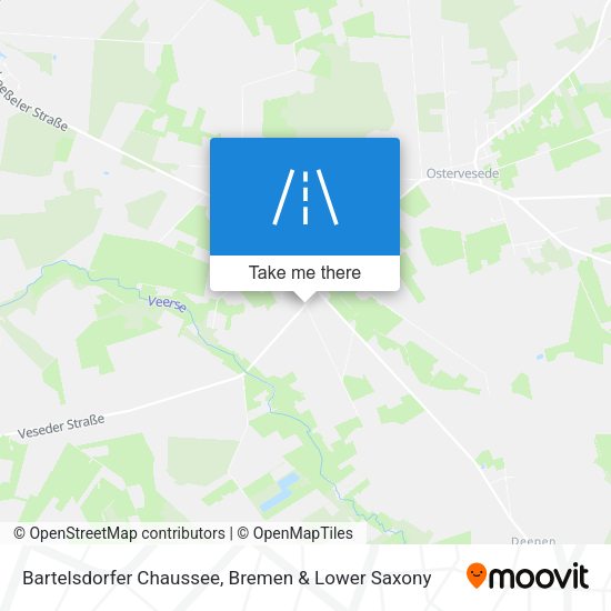 Bartelsdorfer Chaussee map