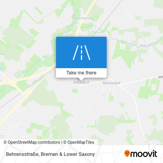 Behrensstraße map