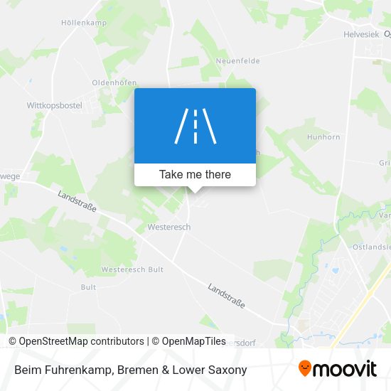 Beim Fuhrenkamp map