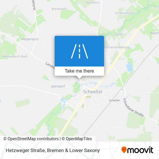 Hetzweger Straße map