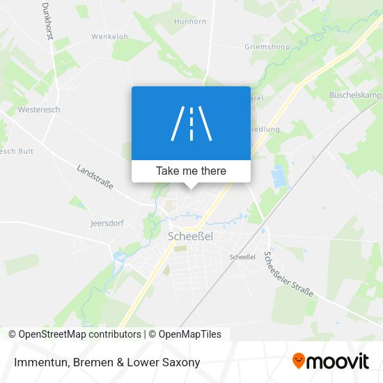 Immentun map