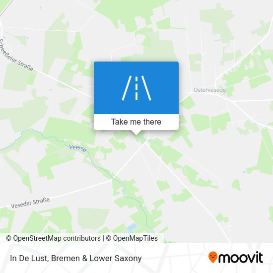 In De Lust map