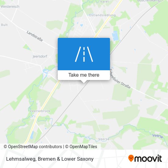 Lehmsalweg map