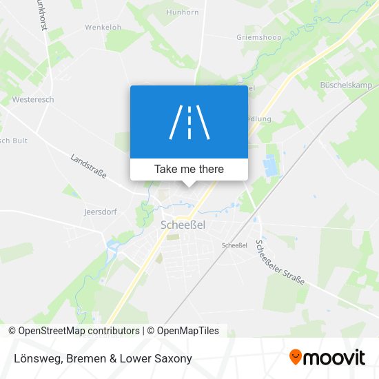 Lönsweg map