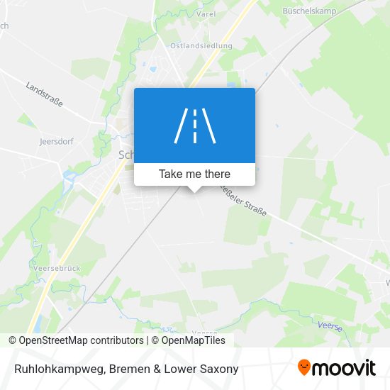Ruhlohkampweg map
