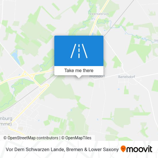 Vor Dem Schwarzen Lande map