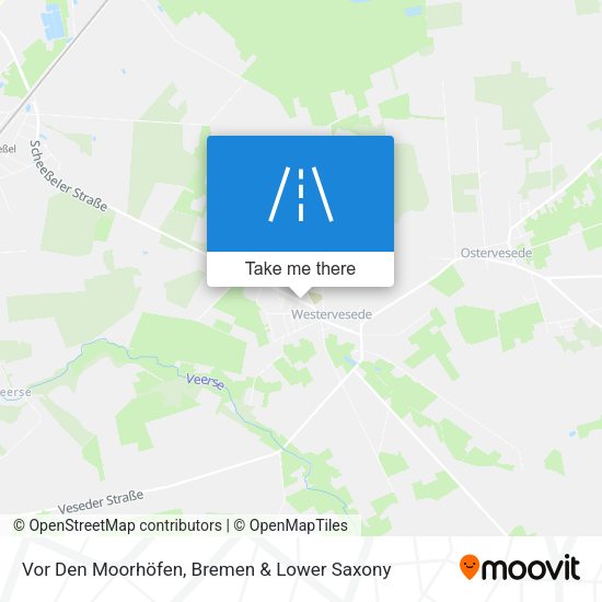 Vor Den Moorhöfen map