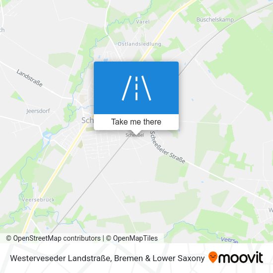 Westerveseder Landstraße map