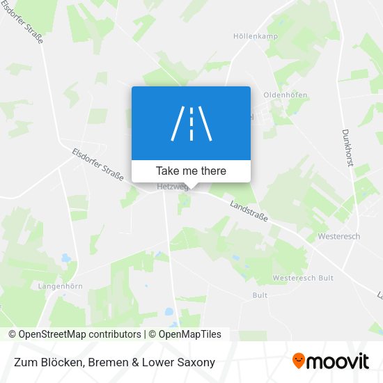 Zum Blöcken map